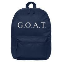 GOAT For The Greatest Of All Time GOAT 16 in Basic Backpack