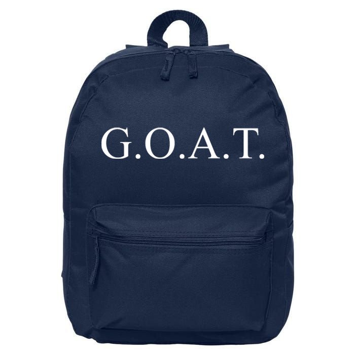 GOAT For The Greatest Of All Time GOAT 16 in Basic Backpack