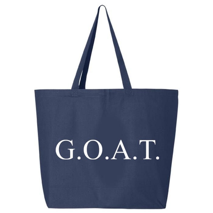 GOAT For The Greatest Of All Time GOAT 25L Jumbo Tote