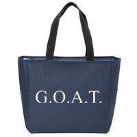 GOAT For The Greatest Of All Time GOAT Zip Tote Bag