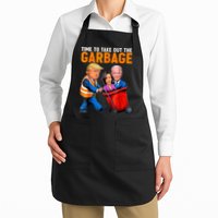 Garbage For Trump 2024 Funny Time To Take Out Garbage Biden Apron