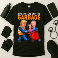 Garbage For Trump 2024 Funny Time To Take Out Garbage Biden T-Shirt