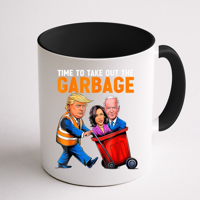 Garbage For Trump 2024 Funny Time To Take Out Garbage Biden Mug