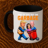 Garbage For Trump 2024 Funny Time To Take Out Garbage Biden Mug