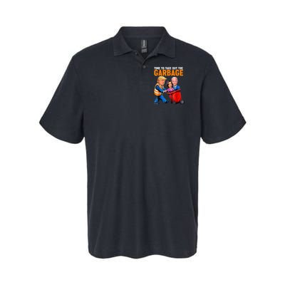 Garbage For Trump 2024 Funny Time To Take Out Garbage Biden Polo