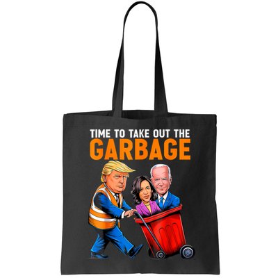 Garbage For Trump 2024 Funny Time To Take Out Garbage Biden Bag