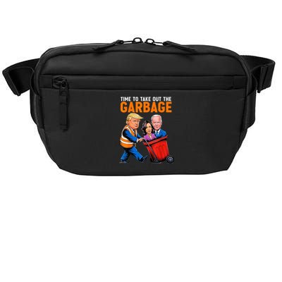 Garbage For Trump 2024 Time To Take Out Garbage Biden Crossbody Pack