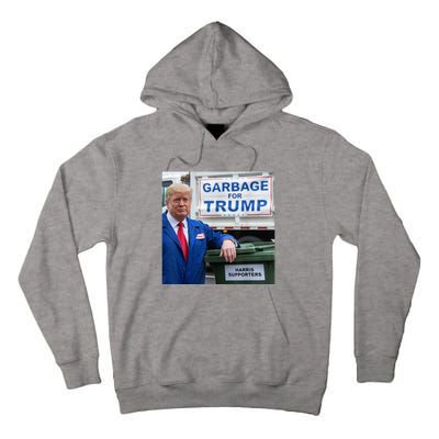 Garbage For Trump Tall Hoodie