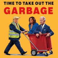 Garbage For Trump 2024 Time To Take Out The Garbage Sustainable Knit Beanie