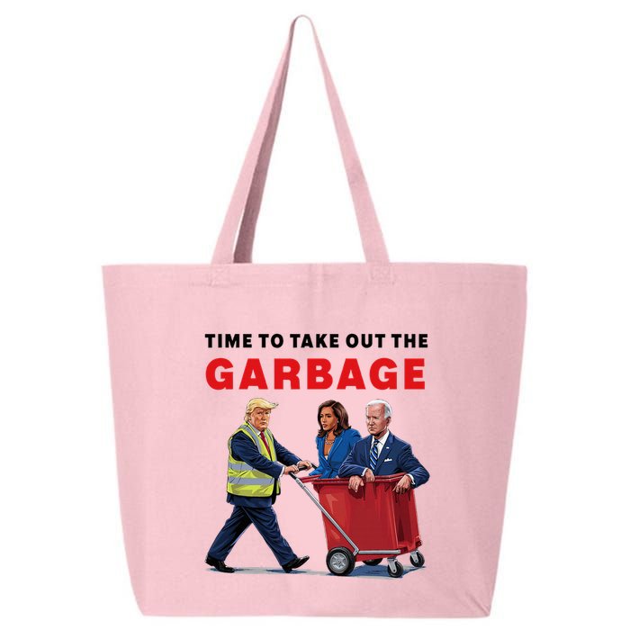 Garbage For Trump 2024 Time To Take Out The Garbage 25L Jumbo Tote