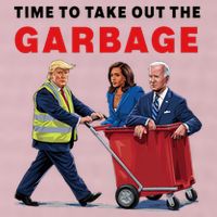 Garbage For Trump 2024 Time To Take Out The Garbage 25L Jumbo Tote