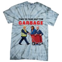 Garbage For Trump 2024 Time To Take Out The Garbage Tie-Dye T-Shirt