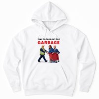 Garbage For Trump 2024 Time To Take Out The Garbage Hoodie