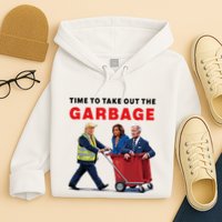 Garbage For Trump 2024 Time To Take Out The Garbage Hoodie
