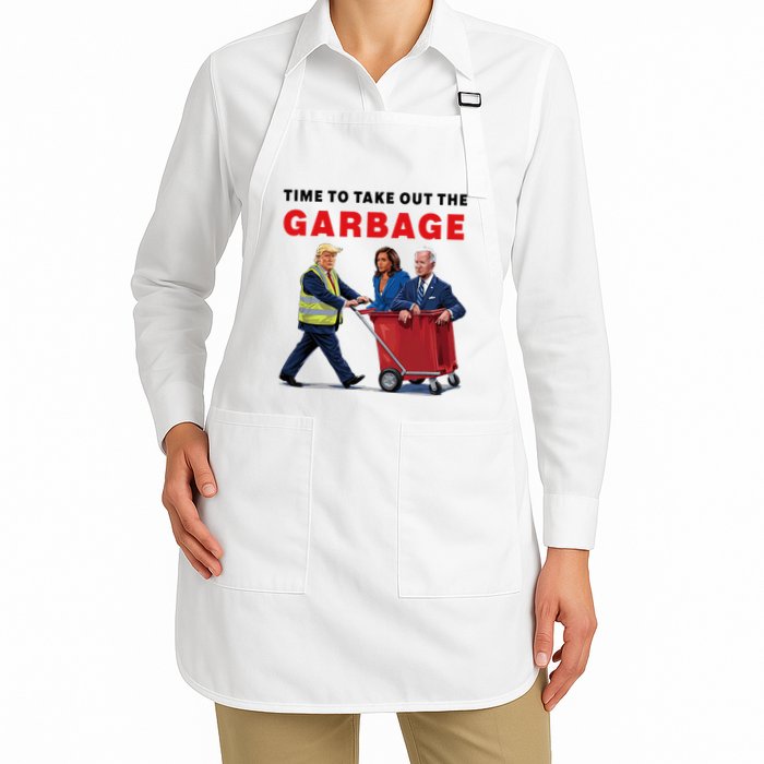Garbage For Trump 2024 Time To Take Out The Garbage Apron