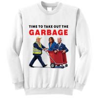 Garbage For Trump 2024 Time To Take Out The Garbage Sweatshirt