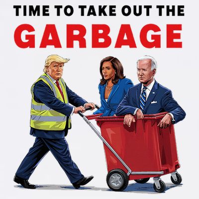 Garbage For Trump 2024 Time To Take Out The Garbage T-Shirt