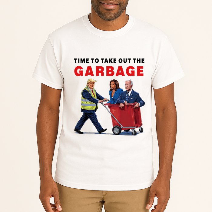 Garbage For Trump 2024 Time To Take Out The Garbage Tall T-Shirt