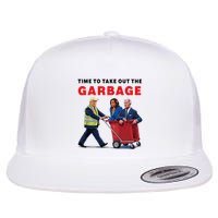 Garbage For Trump 2024 Time To Take Out The Garbage Flatbill Hat