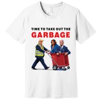 Garbage For Trump 2024 Time To Take Out The Garbage Premium T-Shirt