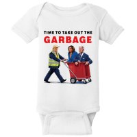 Garbage For Trump 2024 Time To Take Out The Garbage Baby Bodysuit