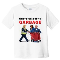 Garbage For Trump 2024 Time To Take Out The Garbage Toddler T-Shirt