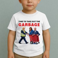 Garbage For Trump 2024 Time To Take Out The Garbage Toddler T-Shirt