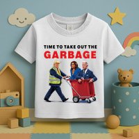 Garbage For Trump 2024 Time To Take Out The Garbage Toddler T-Shirt