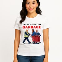 Garbage For Trump 2024 Time To Take Out The Garbage Womens T-Shirt