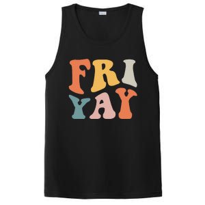 Groovy FriYay! Teachers Weekend Day Of The Week Teachers PosiCharge Competitor Tank