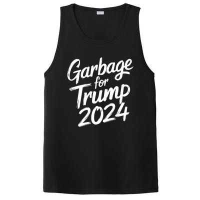 Garbage For Trump 2024 We Are Not Garbage Vote Trump PosiCharge Competitor Tank