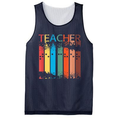 Gifts For Teacher Of The Visually Impaired TVI Braille Mesh Reversible Basketball Jersey Tank