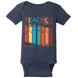 Gifts For Teacher Of The Visually Impaired TVI Braille Baby Bodysuit