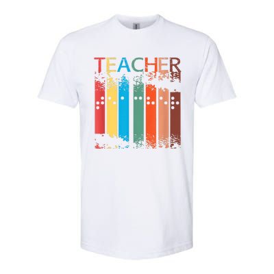 Gifts For Teacher Of The Visually Impaired TVI Braille Softstyle® CVC T-Shirt