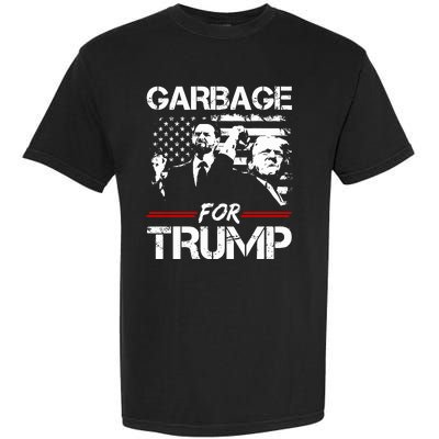 Garbage For Trump Vance Make American Garbage Great Again Garment-Dyed Heavyweight T-Shirt