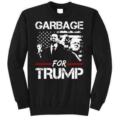 Garbage For Trump Vance Make American Garbage Great Again Sweatshirt