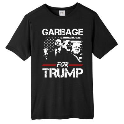 Garbage For Trump Vance Make American Garbage Great Again Tall Fusion ChromaSoft Performance T-Shirt