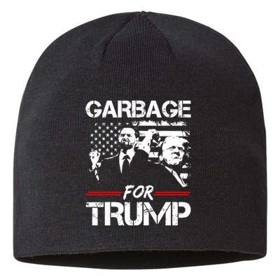 Garbage For Trump Vance Make American Garbage Great Again Sustainable Beanie