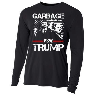 Garbage For Trump Vance Make American Garbage Great Again Cooling Performance Long Sleeve Crew