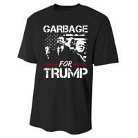 Garbage For Trump Vance Make American Garbage Great Again Performance Sprint T-Shirt