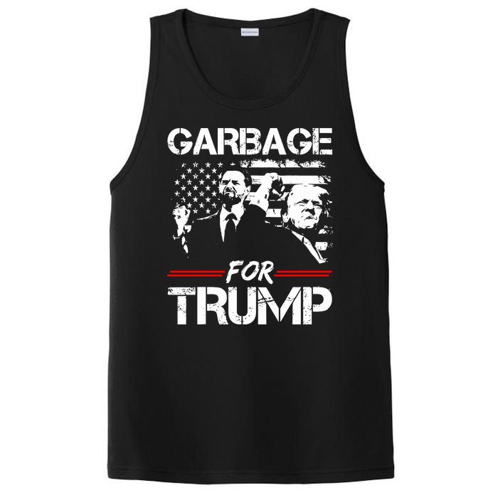 Garbage For Trump Vance Make American Garbage Great Again PosiCharge Competitor Tank