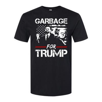 Garbage For Trump Vance Make American Garbage Great Again Softstyle CVC T-Shirt