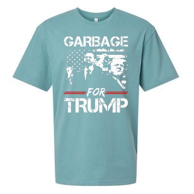 Garbage For Trump Vance Make American Garbage Great Again Sueded Cloud Jersey T-Shirt