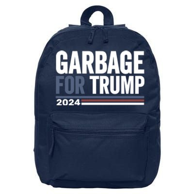 Garbage For Trump 2024 Election 16 in Basic Backpack