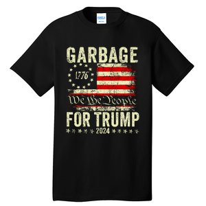 Garbage For Trump Tall T-Shirt