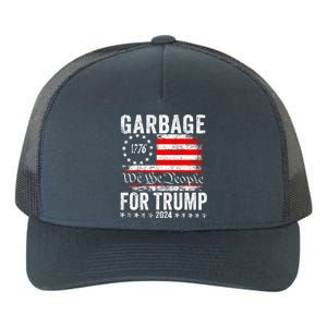 Garbage For Trump Yupoong Adult 5-Panel Trucker Hat