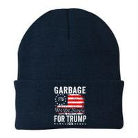 Garbage For Trump Knit Cap Winter Beanie