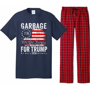 Garbage For Trump Pajama Set