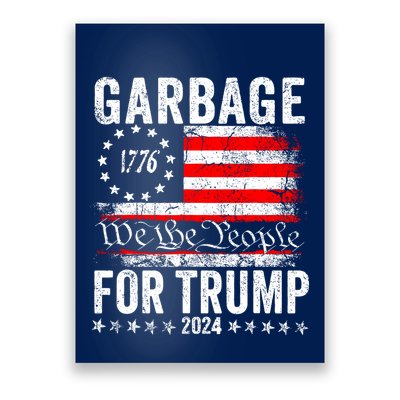 Garbage For Trump Poster