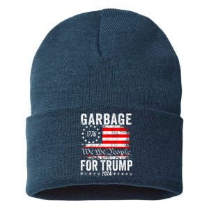 Garbage For Trump Sustainable Knit Beanie